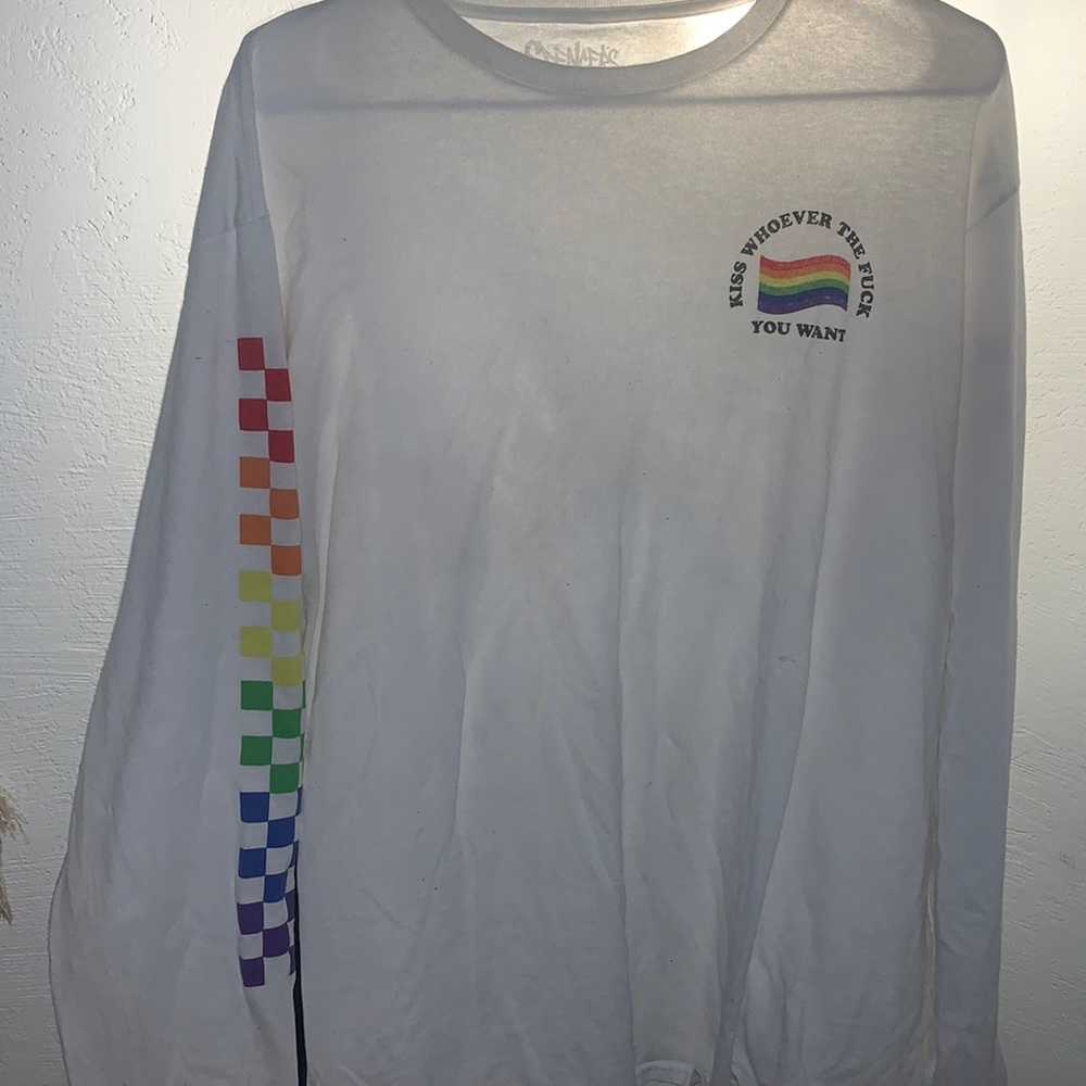 Long sleeve pride shirt
